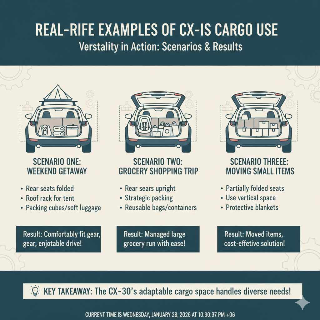 Real-Life Examples of CX-30 Cargo Use