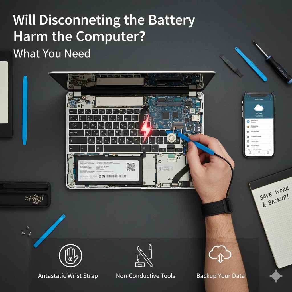 Will Disconnecting the Battery Harm the Computer