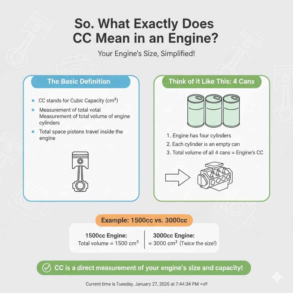 So, What Exactly Does CC Mean in an Engine