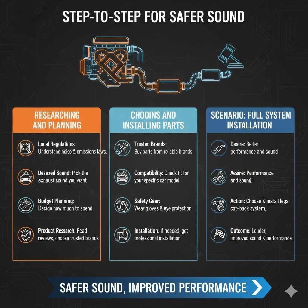 Step-by-Step for Safer Sound

