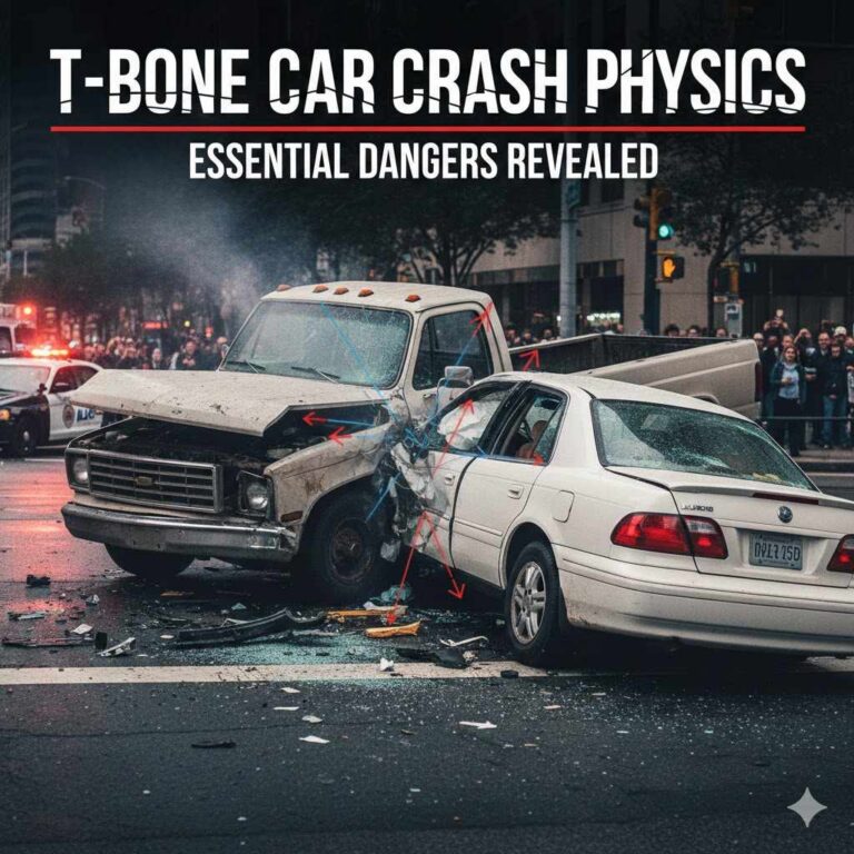T Bone Car Crash Physics