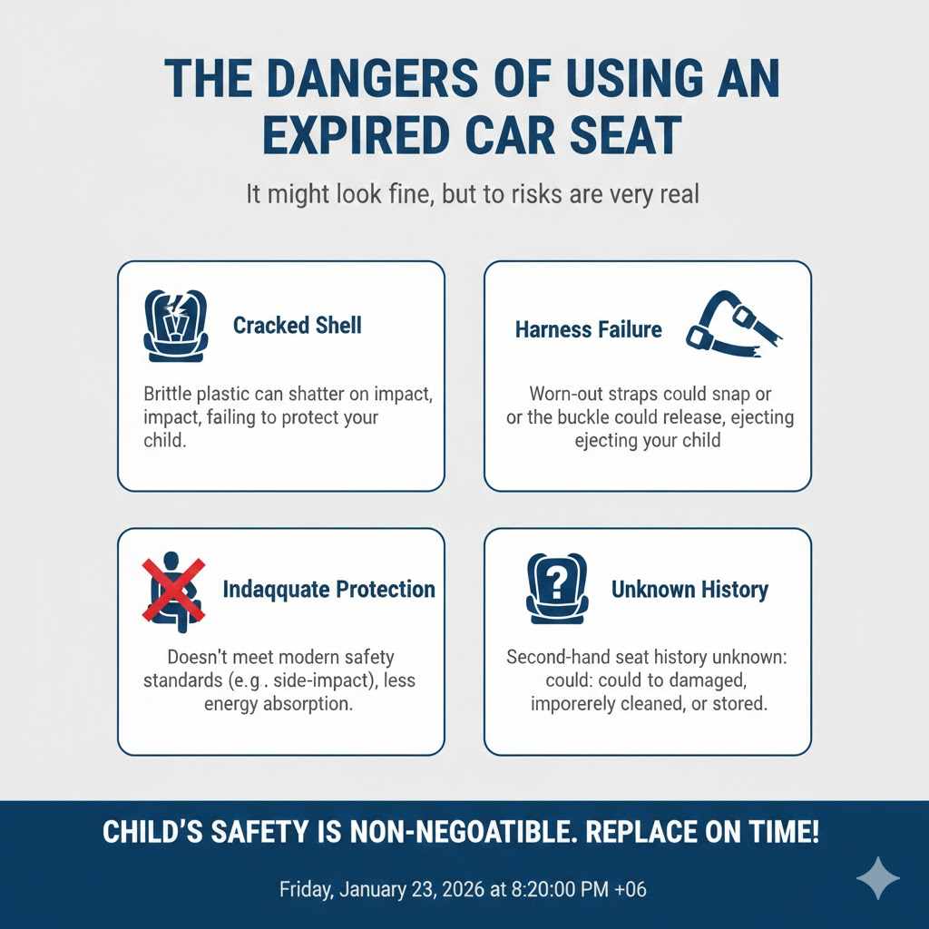 The Dangers of Using an Expired Car Seat