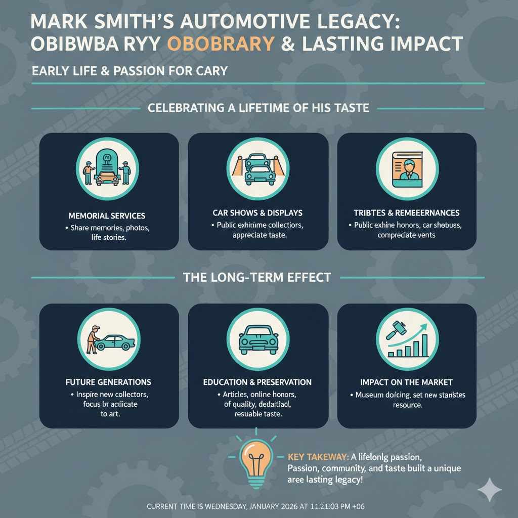 The Impact and Legacy of Mark Smith Car Collector Obituary & Legacy