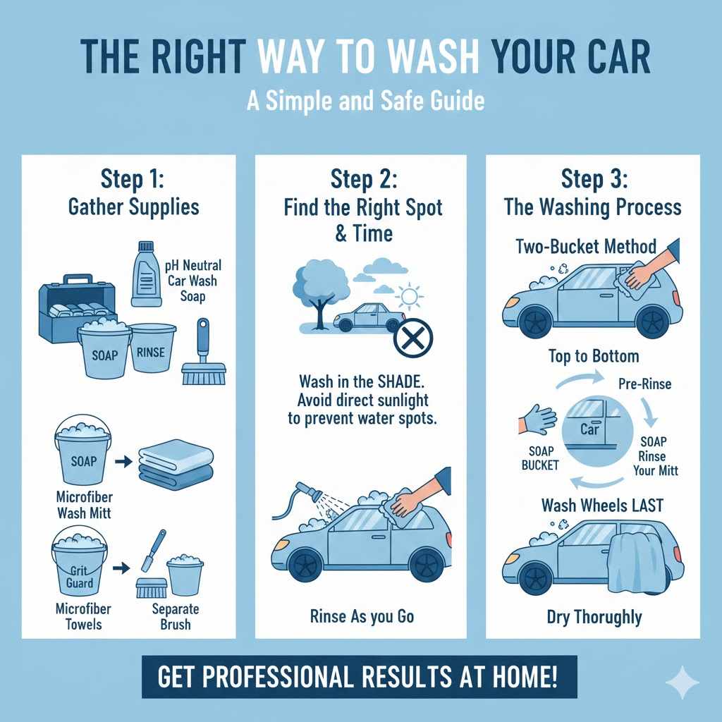 The Right Way to Wash Your Car
