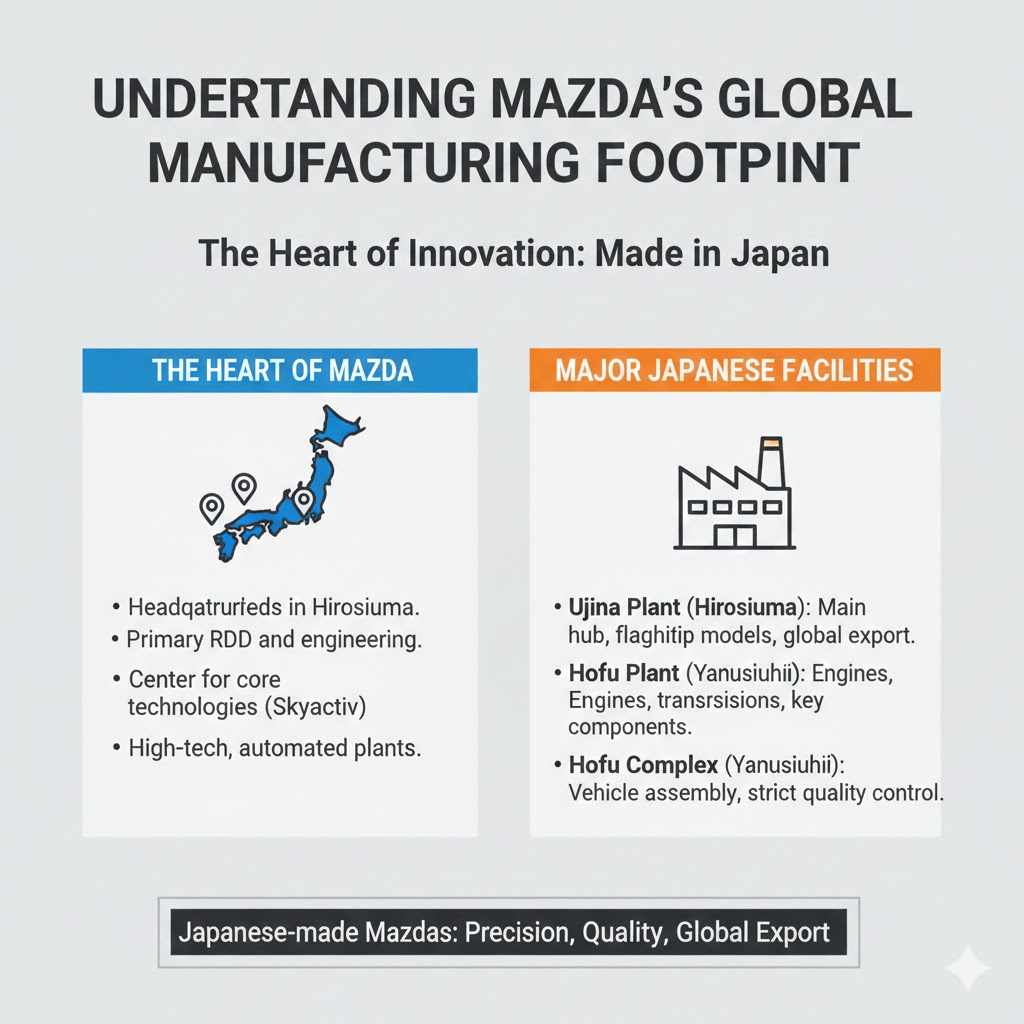 Understanding Mazda’s Global Manufacturing Footprint

