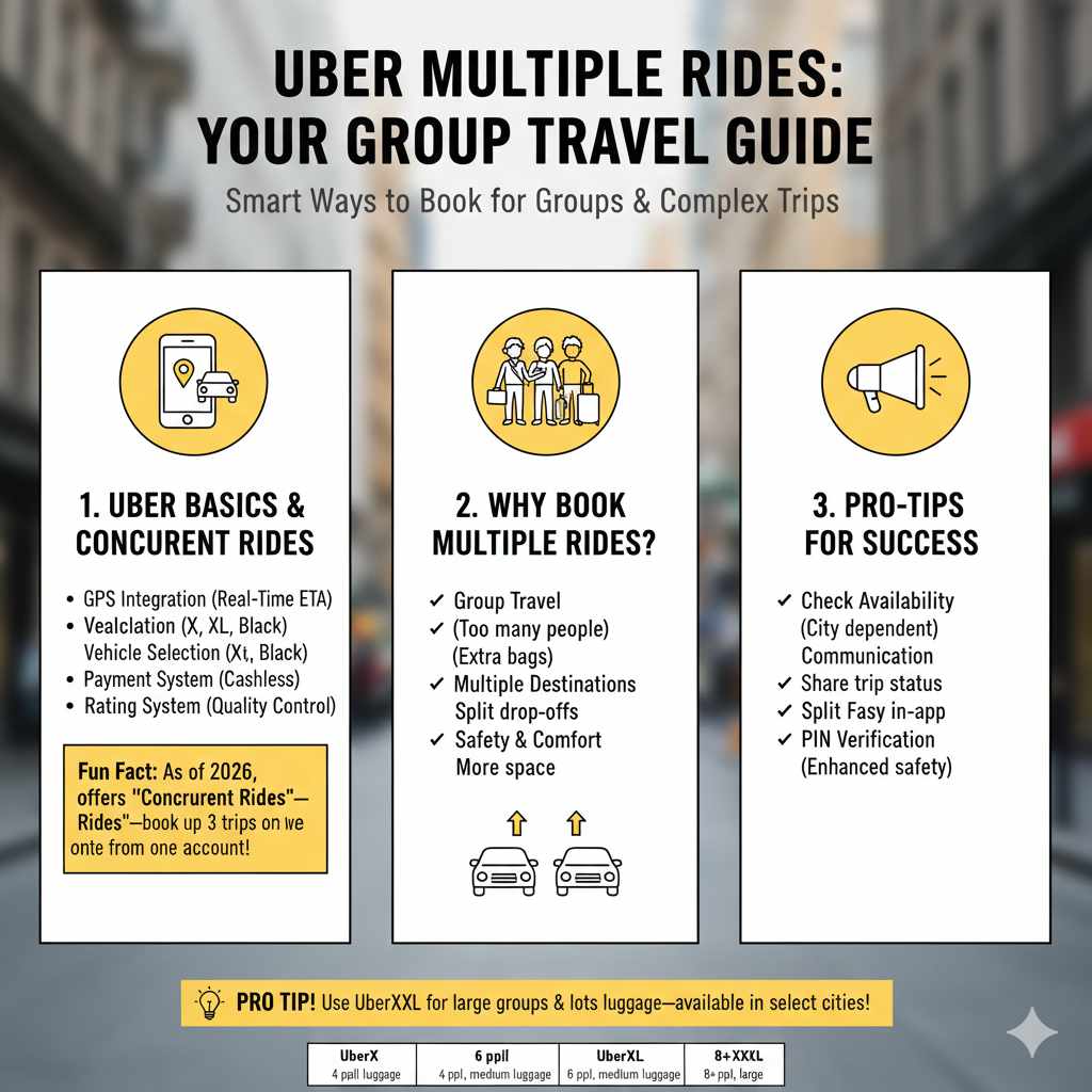 Understanding Uber and Multiple Rides