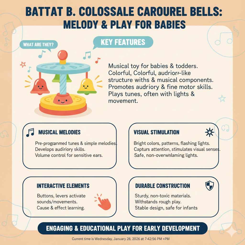 What Are the Battat B. Colossale Carousel Bells