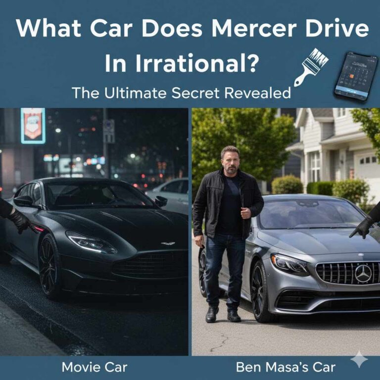 What Car Does Mercer Drive In Irrational