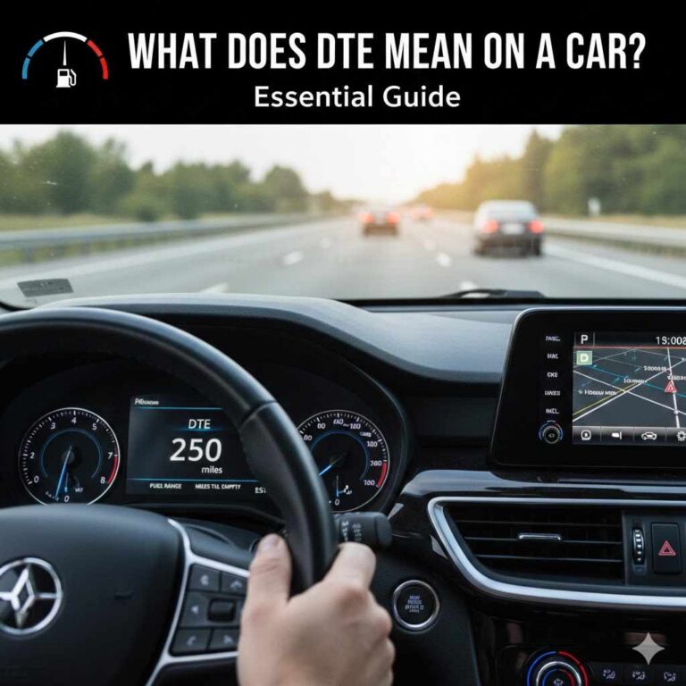 What Does DTE Mean On A Car