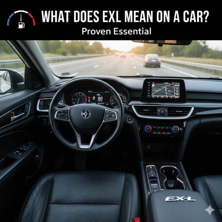 What Does EX-L Mean On A Car