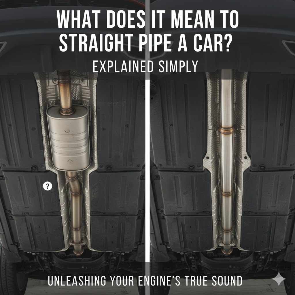 What Does It Mean to Straight Pipe a Car?