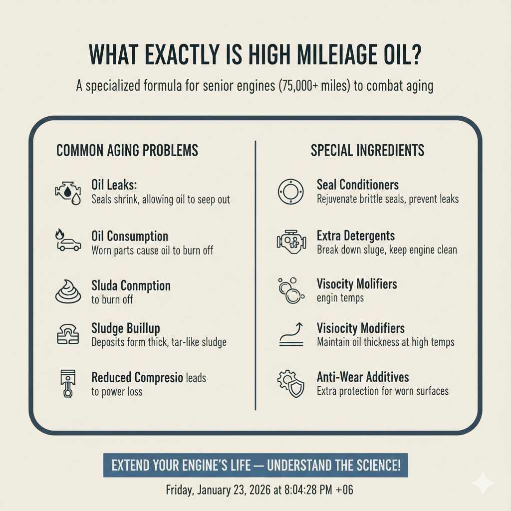 What Exactly Is High Mileage Oil