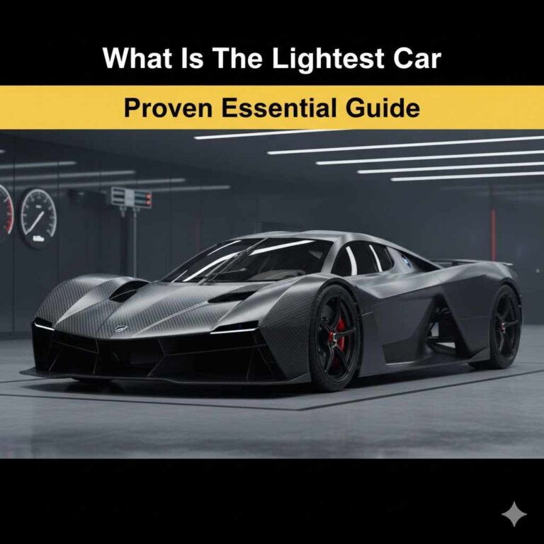 What Is The Lightest Car