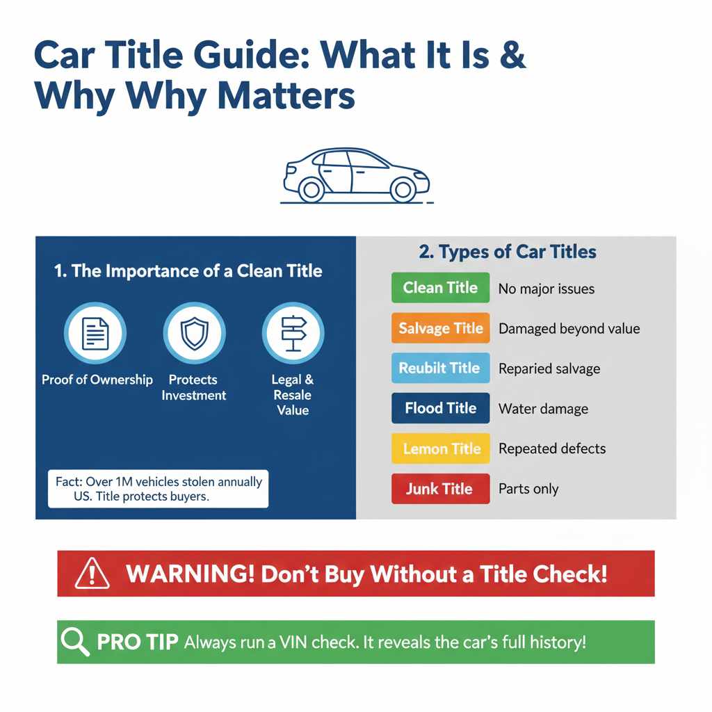 What Is a Car Title and Why Does It Matter?