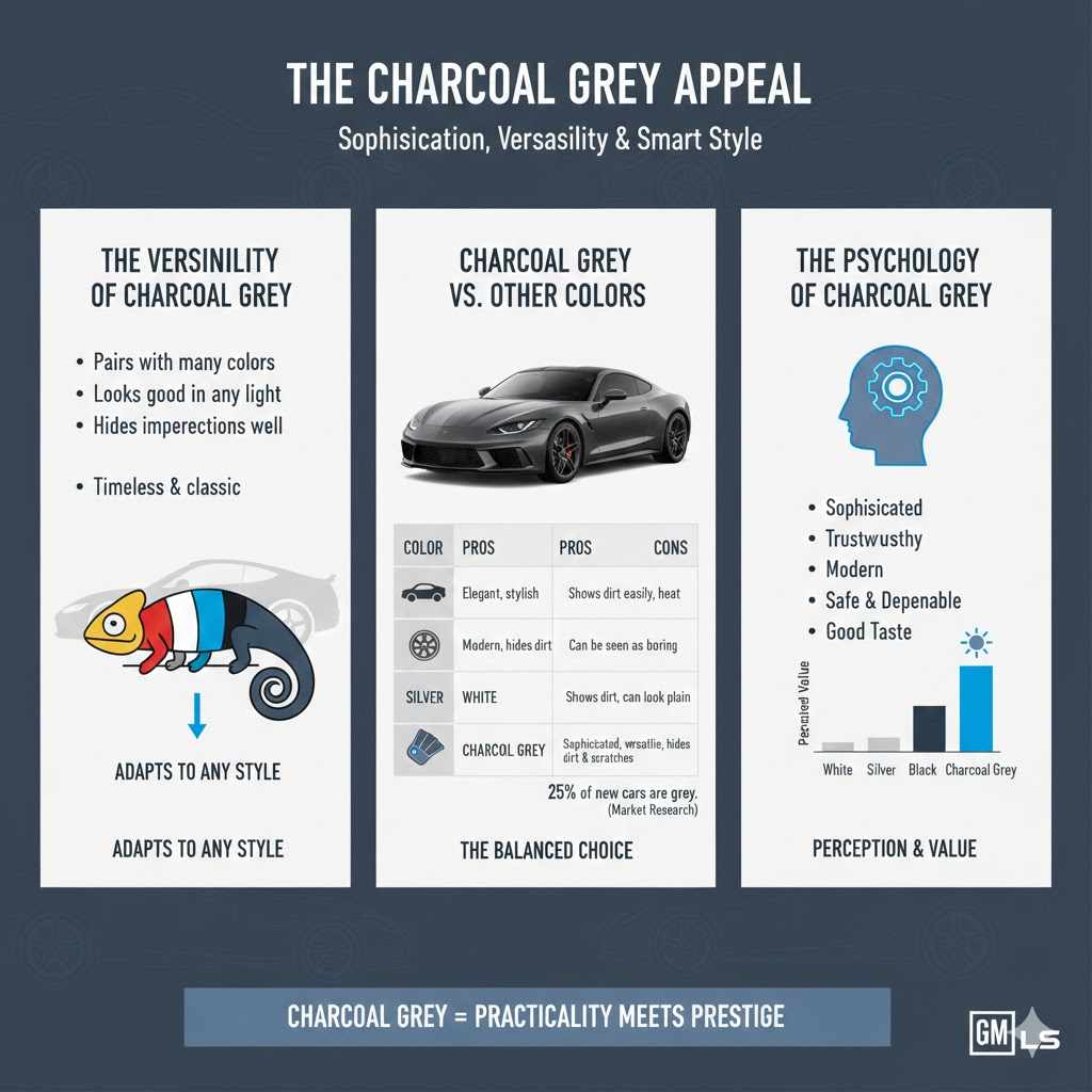 What Makes Charcoal Grey Cars So Appealing?

