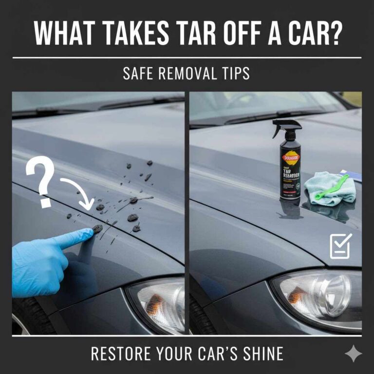 What Takes Tar Off a Car