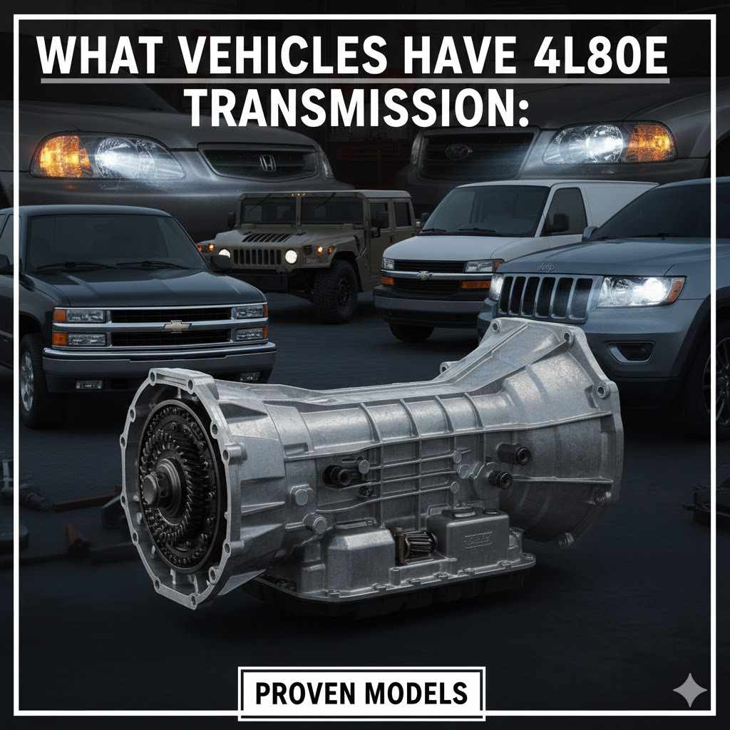 What Vehicles Have 4L80E Transmission
