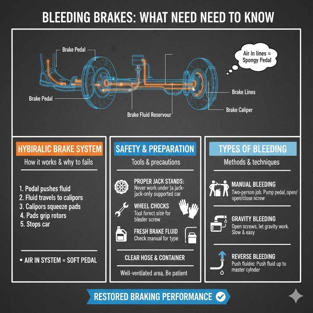 What You Need to Know Before Bleeding Brakes

