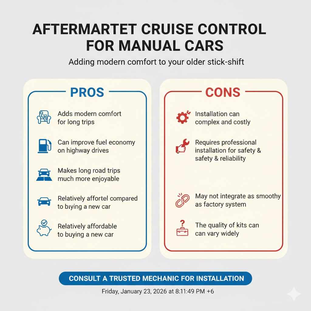 What if My Older Manual Car Doesn't Have Cruise Control