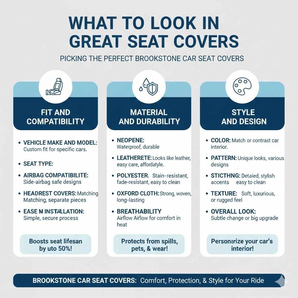 What to Look for in Great Seat Covers