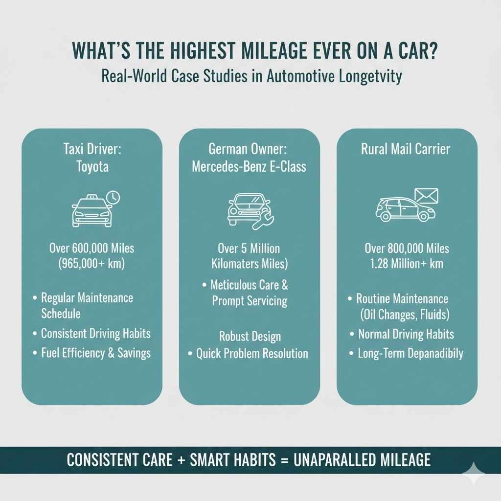 What’s the Highest Mileage Ever on a Car
