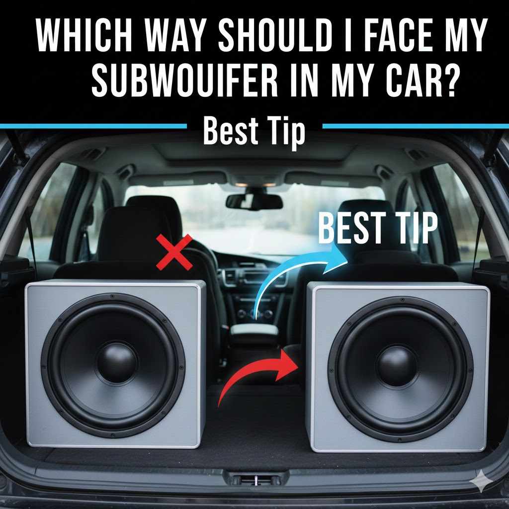 Which Way Should I Face My Subwoofer In My Car