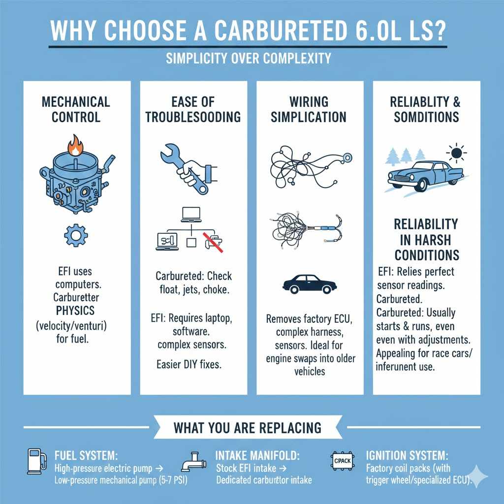 Why Choose a Carbureted 6.0 LS