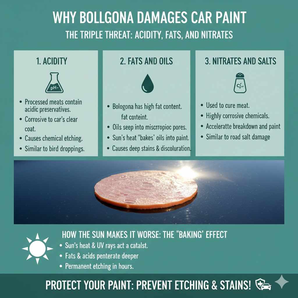 Why Does Bologna Damage Car Paint