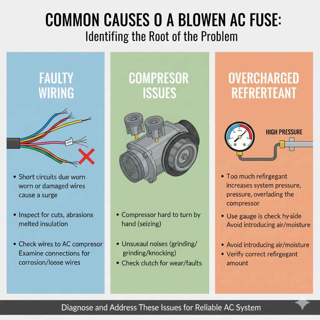 Common Causes of a Blown AC Fuse