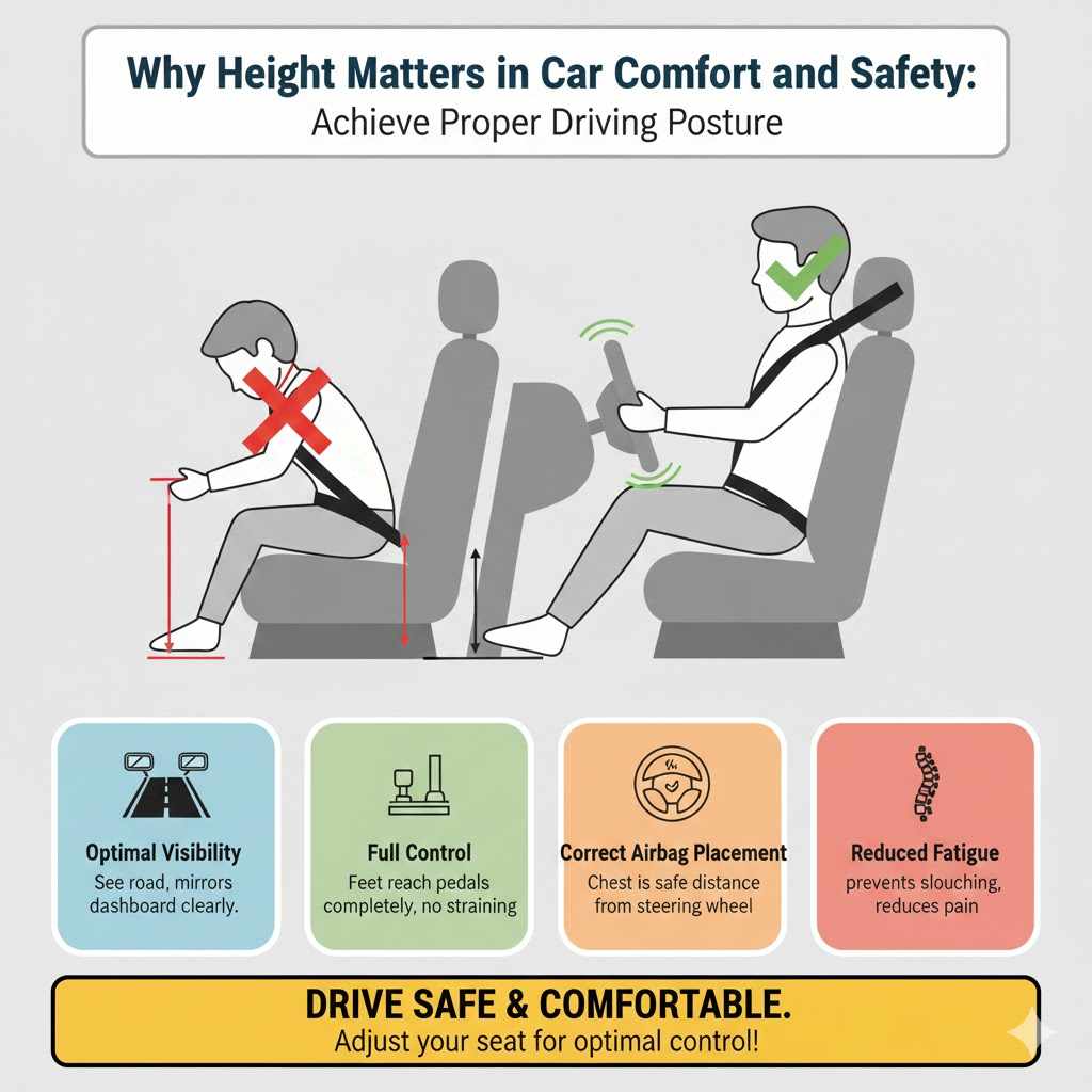 Why Height Matters in Car Comfort and Safety

