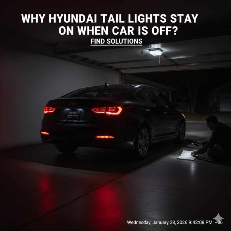 Why Hyundai Tail Lights Stay On When Car Is Off