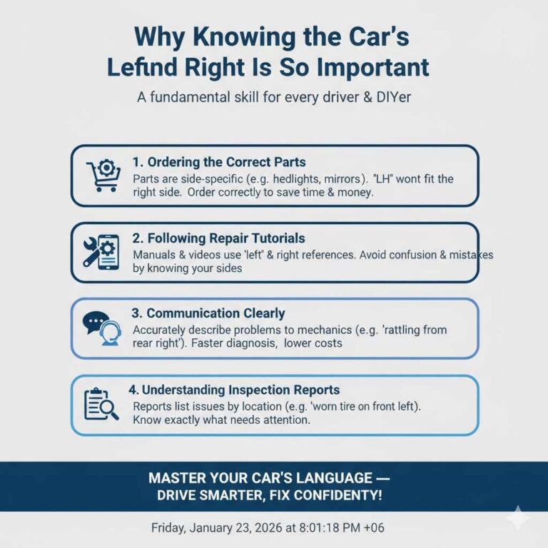 How to Determine the Left Side of a Car: Driver's Side Rule Explained