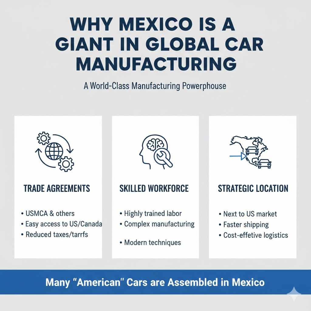 Why Mexico is a Giant in Global Car Manufacturing

