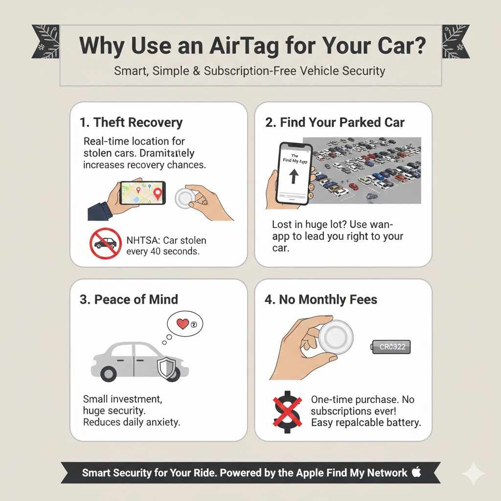 Why Use an AirTag for Your Car