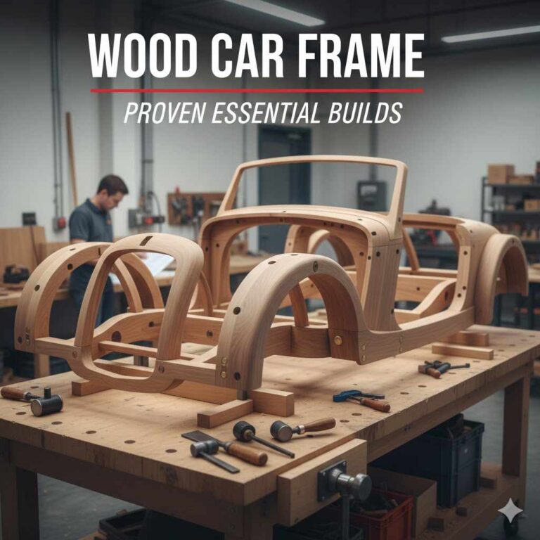 Wood Car Frame