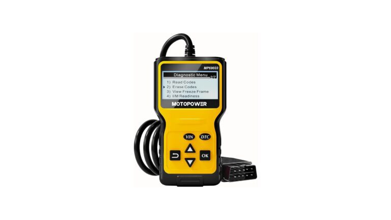 MOTOPOWER MP69033 OBD2 Scanner Review