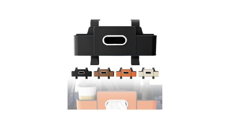 ANYSENT 3-in-1 Car Backseat Orga: Clear & Practical Overview