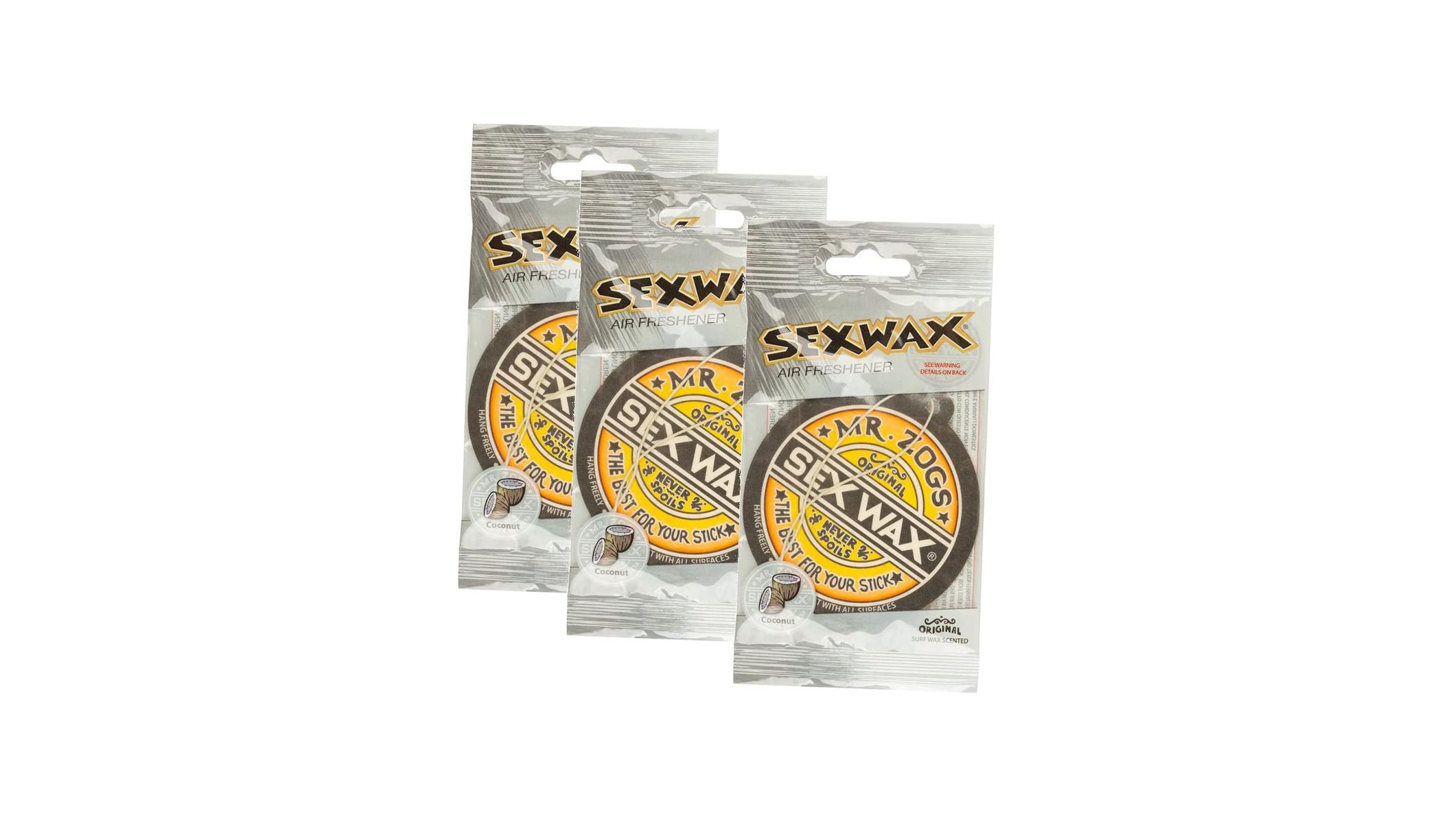 Sex Wax Air Freshener (3-Pack, C: Clear & Practical Overview