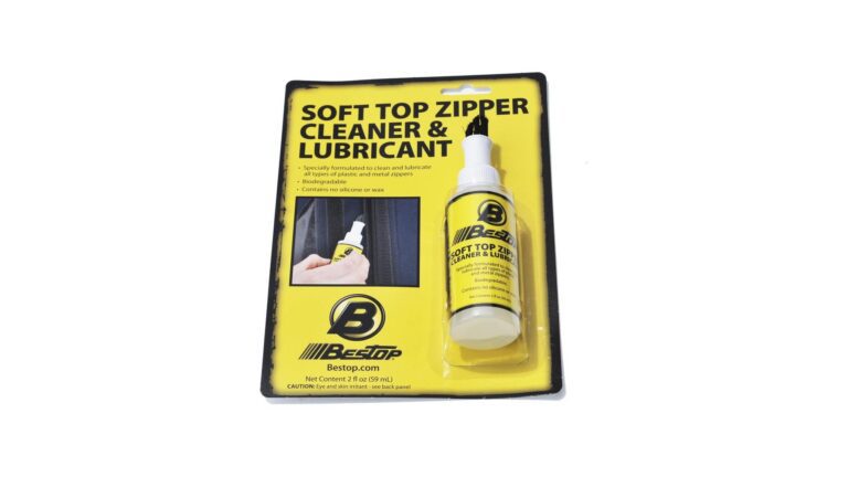 Bestop Zipper Cleaner and Lubricant Review