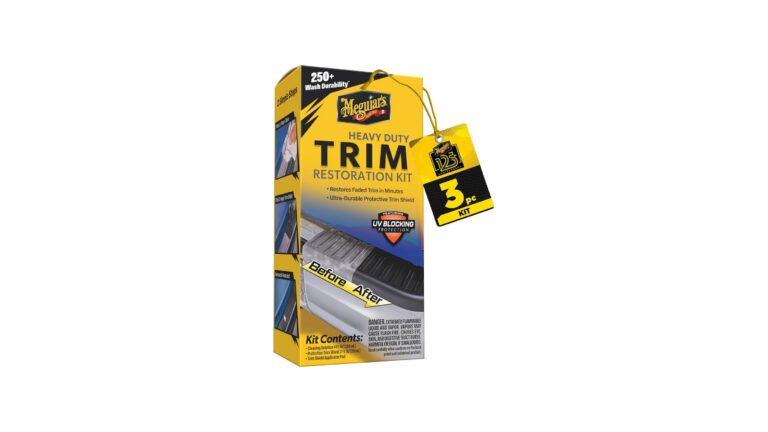 Meguiar’s Heavy Duty Trim Restoration Kit Review
