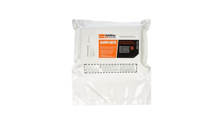 DeVilbiss DeWipe-Outs Prep Wipe Review