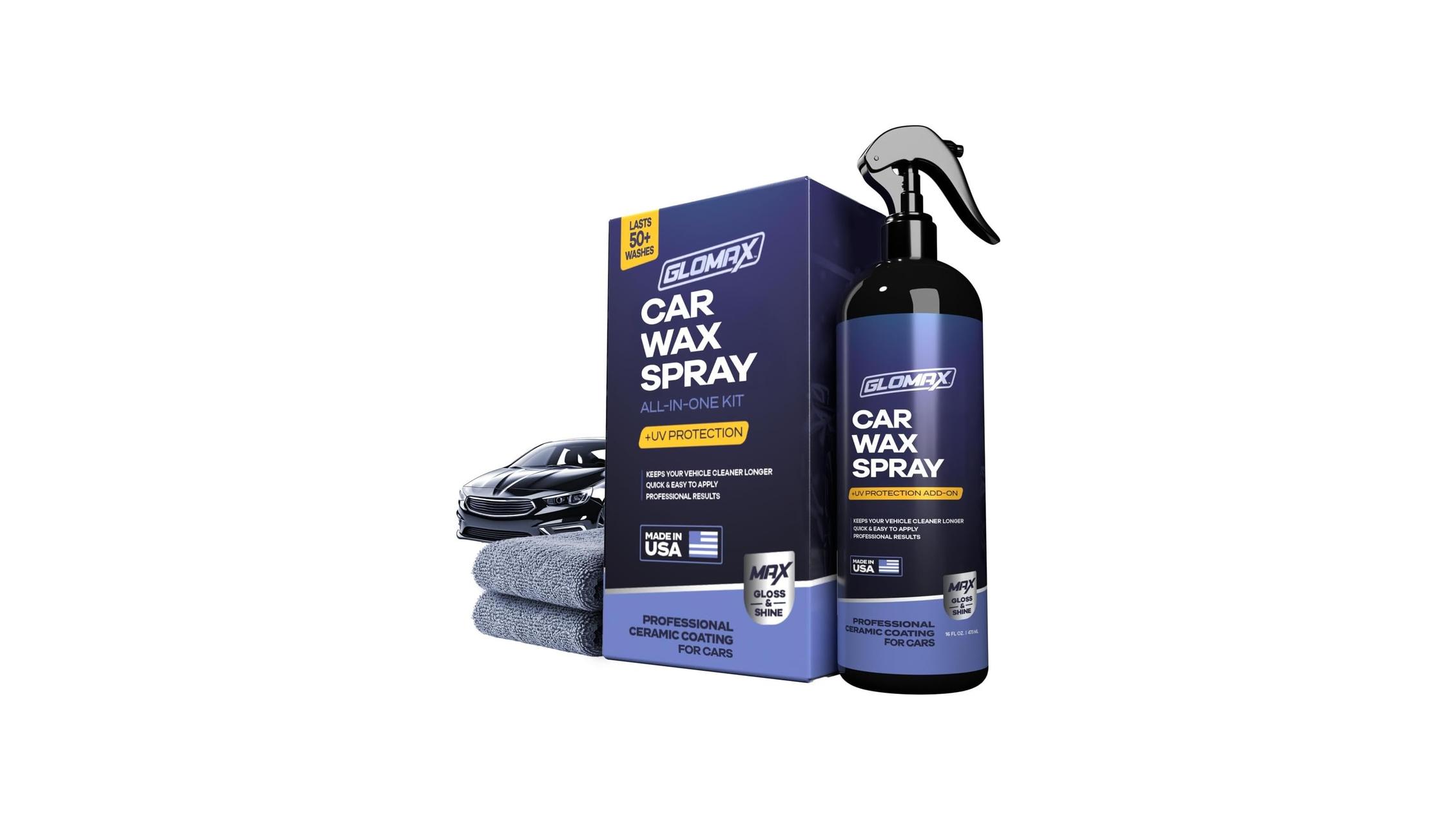 GLOMAX Car Wax Spray and Ceramic Coatin: Is It Worth Buying?