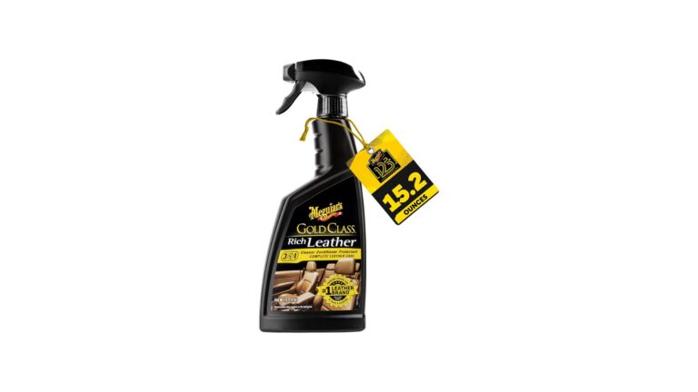 Meguiar’s Gold Class Leather Cleaner Review