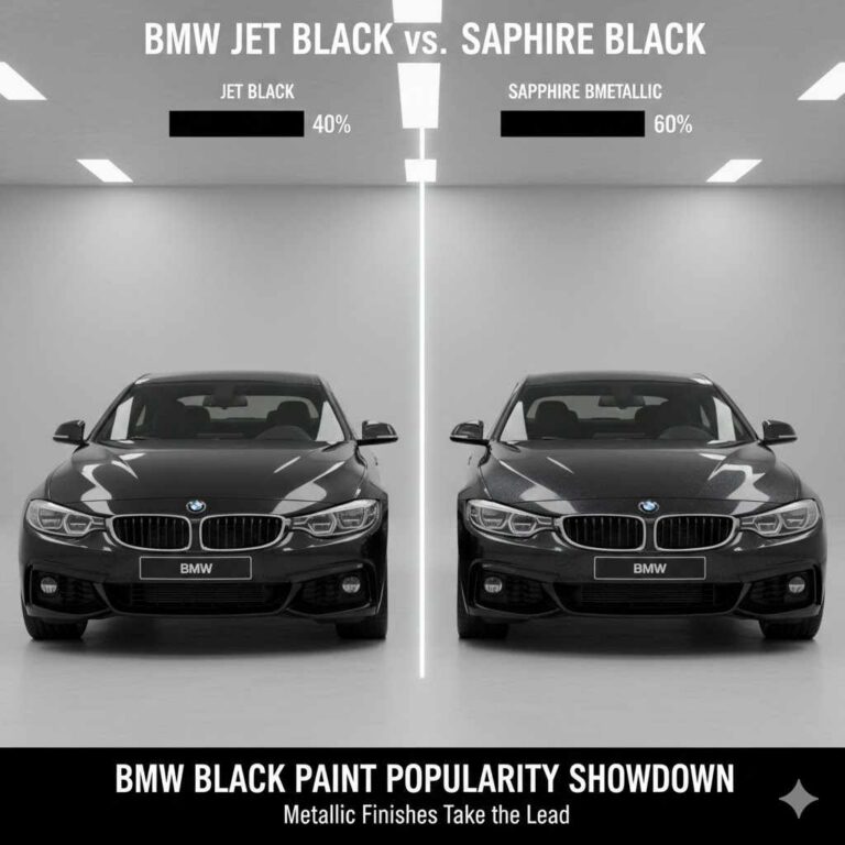 BMW Jet Black vs Sapphire Black Popularity