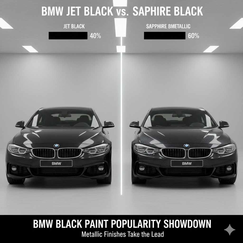 BMW Jet Black vs Sapphire Black Popularity