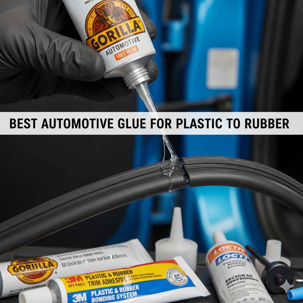 Best Automotive Glue for Plastic to Rubber