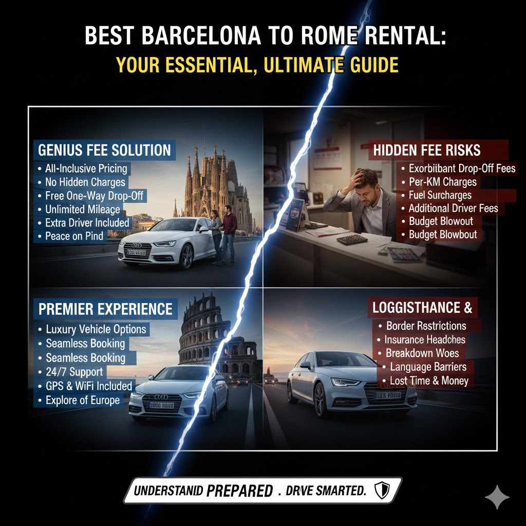 Best Barcelona To Rome Rental