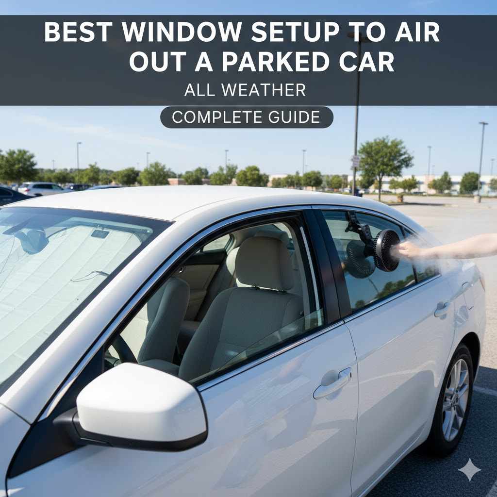 Best Window Setup to Air Out a Parked Car