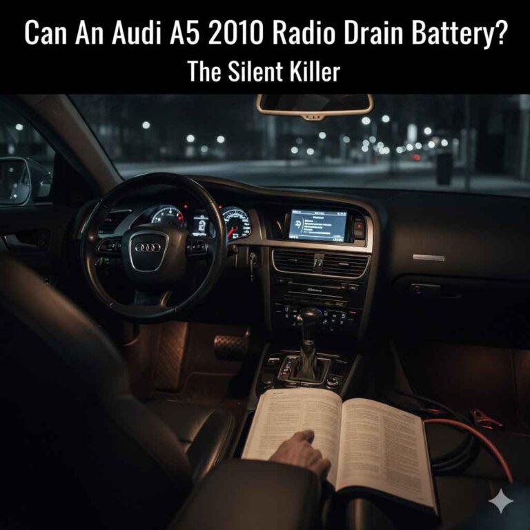 Can An Audi A5 2010 Radio Drain Battery