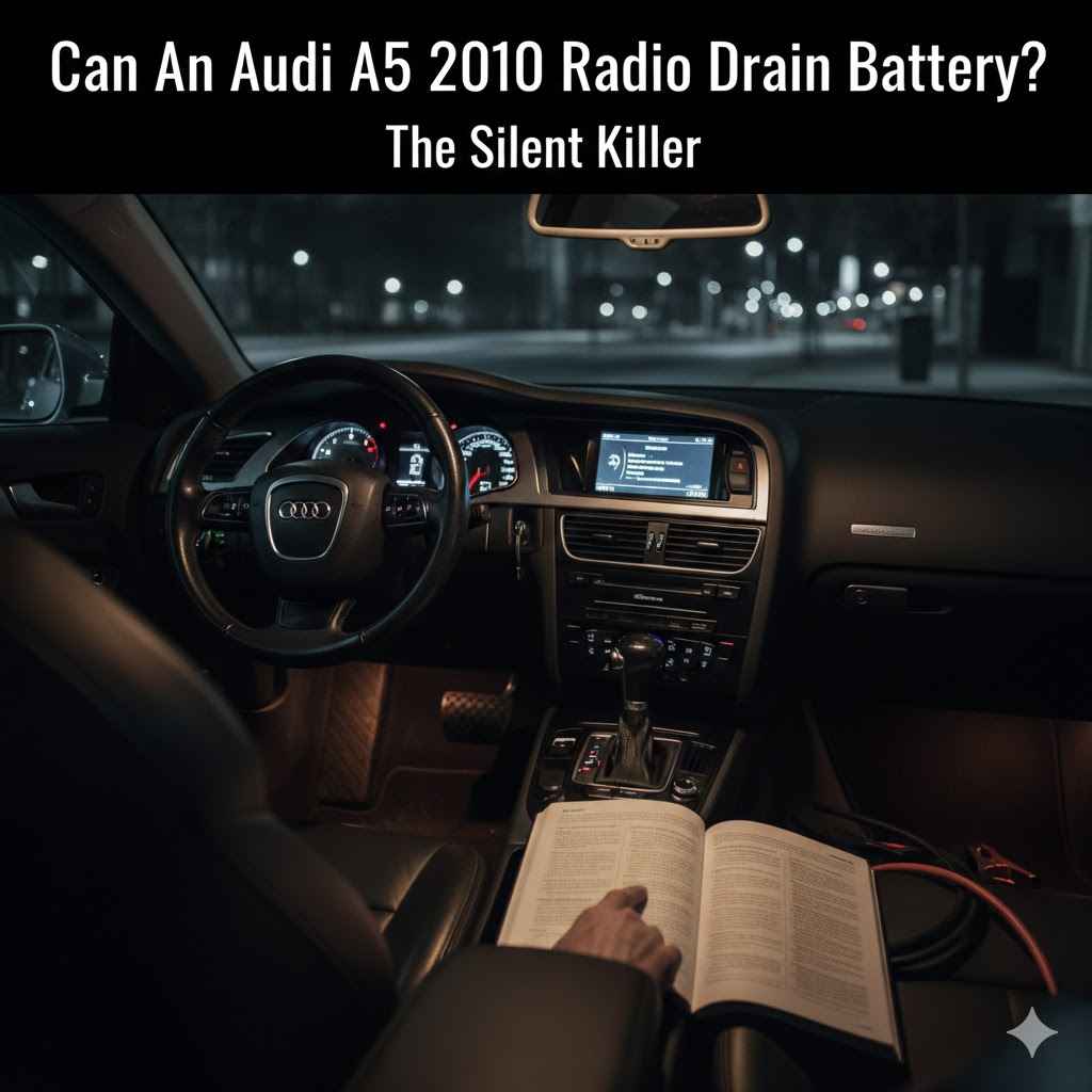 Can An Audi A5 2010 Radio Drain Battery